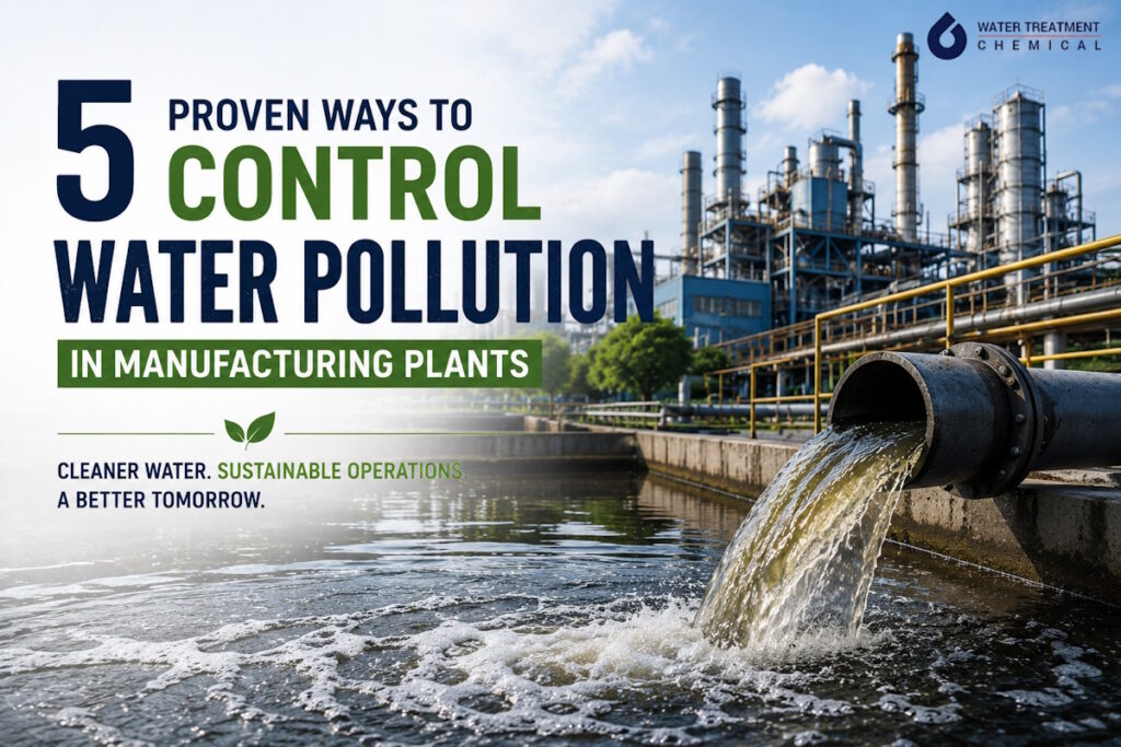 Solution of water pollution